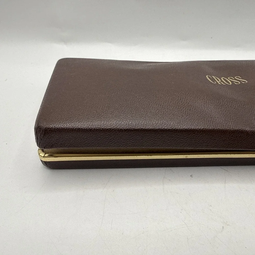 Cross Vintage 10K Gold Filled Pen & Pencil‎ Set w/original Case & Paperwork